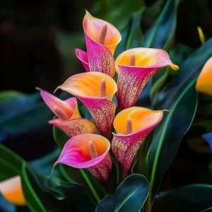 Калла Оникс купить по цене от 450р. в интернет-магазине «Посадика» с доставкой почтой в в Алексеевке и по всей России – [изображение №1].